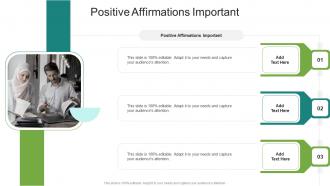 Positive Affirmations Important In Powerpoint And Google Slides Cpb
