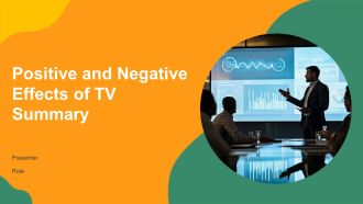 Positive And Negative Effects Of TV Summary PPT Information AT