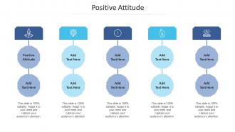 Positive Attitude Ppt Powerpoint Presentation Portfolio Clipart Cpb