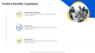 Positive Benefits Capitalism In Powerpoint And Google Slides Cpb