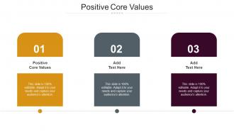 Positive Core Values In Powerpoint And Google Slides Cpb