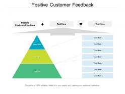 Positive customer feedback ppt powerpoint presentation samples cpb