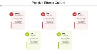 Positive Effects Culture In Powerpoint And Google Slides Cpb