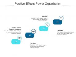 Positive effects power organization ppt powerpoint presentation outline examples cpb