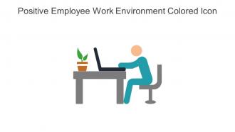 Positive Employee Work Environment Colored Icon In Powerpoint Pptx Png And Editable Eps Format