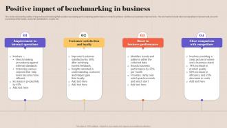 Positive Impact Of Benchmarking In Business