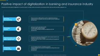 Positive Impact Of Digitalization In Banking And Insurance Industry
