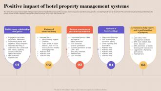 Positive Impact Of Hotel Property Management Systems