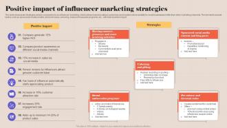 Positive Impact Of Influencer Marketing Strategies
