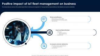 Positive Impact Of IoT Fleet Monitoring Patients Health Through IoT Technology IoT SS V