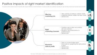 Positive Impacts Of Right Market Segmentation Strategies To Identify MKT SS V