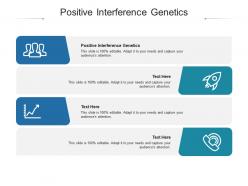 Positive interference genetics ppt powerpoint presentation layouts format cpb
