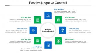 Positive Negative Goodwill Ppt Powerpoint Presentation Summary Styles Cpb
