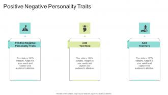 Positive Negative Personality Traits In Powerpoint And Google Slides Cpb