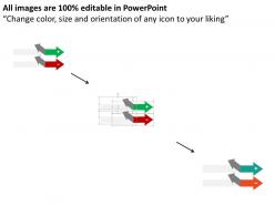 Positive negative report representation flat powerpoint design