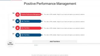 Positive Performance Management In Powerpoint And Google Slides Cpb