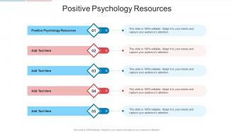 Positive Psychology Resources In Powerpoint And Google Slides Cpb