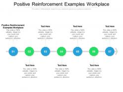 Positive reinforcement examples workplace ppt powerpoint presentation portfolio background designs cpb