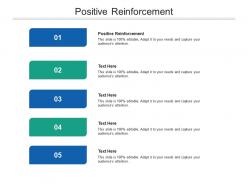 Positive reinforcement ppt powerpoint presentation outline themes cpb