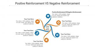 Positive reinforcement vs negative reinforcement ppt powerpoint presentation images cpb