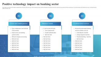 Positive Technology Impact On Banking Sector