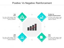 Positive vs negative reinforcement ppt powerpoint presentation gallery graphics template cpb