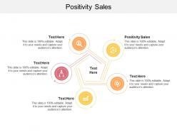 Positivity sales ppt powerpoint presentation summary layouts cpb