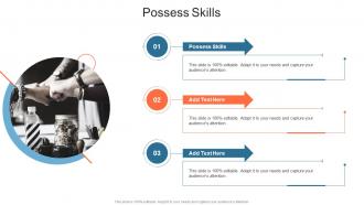 Possess Skills In Powerpoint And Google Slides Cpb