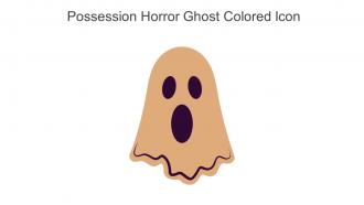 Possession Horror Ghost Colored Icon In Powerpoint Pptx Png And Editable Eps Format
