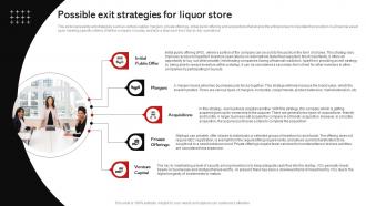 Possible For Liquor Store Wine And Spirits Store Business Plan BP SS