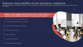 Post COVID Business Recovery Playbook Employer Responsibilities At Post Pandemic Workplace