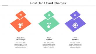 Post Debit Card Charges Ppt Powerpoint Presentation Ideas Grid Cpb