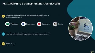 Post Departure Strategy Of Monitoring Social Media Training Ppt