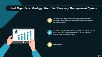Post Departure Strategy Of Using Hotel Property Management System Training Ppt