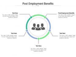 Post employment benefits ppt powerpoint presentation layouts background images cpb