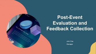 Post Event Evaluation And Feedback Collection PPT Slides AT