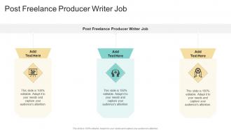 Post Freelance Producer Writer Job In Powerpoint And Google Slides Cpb