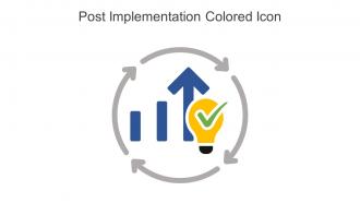 Post Implementation Colored Icon In Powerpoint Pptx Png And Editable Eps Format
