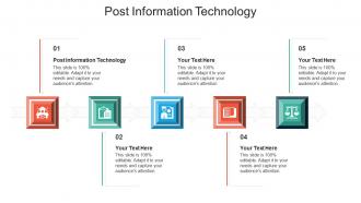 Post information technology ppt powerpoint presentation portfolio slides cpb