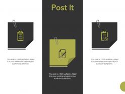 Post it education planning ppt powerpoint presentation styles master slide