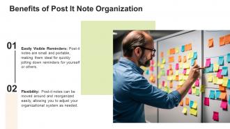 Post It Note Organization Powerpoint Presentation And Google Slides ICP Attractive Interactive