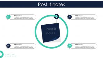 Post It Notes 7bridges Investor Funding Elevator Pitch Deck
