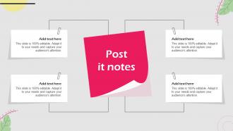Post It Notes Althea Investor Funding Elevator Ppt Powerpoint Presentation Slides Guide