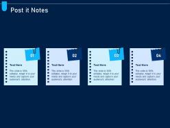 Post it notes analyzing price optimization company ppt download