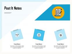 Post it notes attention m875 ppt powerpoint presentation icon templates