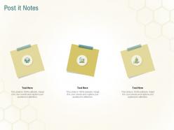 Post it notes business planning actionable steps ppt portfolio picture
