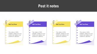 Post It Notes Effective Strategies To Beat Your Competitors Strategy SS V
