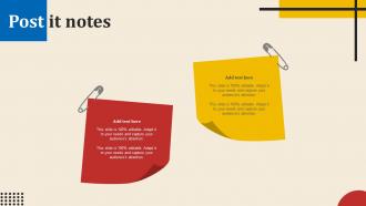 Post It Notes Executing New Service Sales And Marketing Process Ppt Slides Example