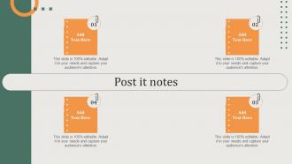 Post It Notes Implementing Sales Risk Management Process