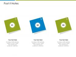 Post it notes increase employee churn rate it industry ppt layouts infographics